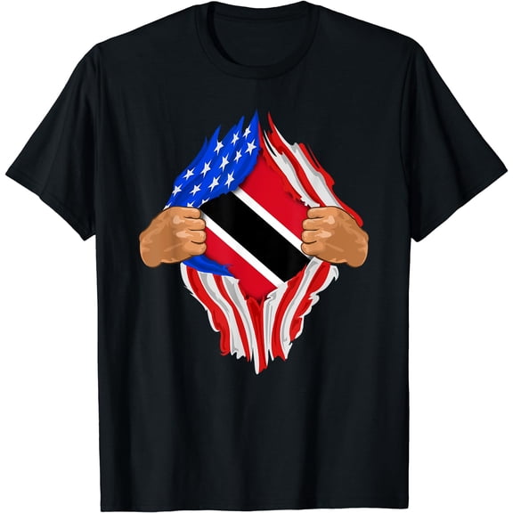 Trinidad and Tobago Blood Inside Me T-Shirt | Flag Gift