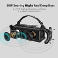 thumbnail image 2 of Bocina W-KING D8mini Bluetooth 5.0 Portátil 30W 24hrs -Negro, 2 of 3