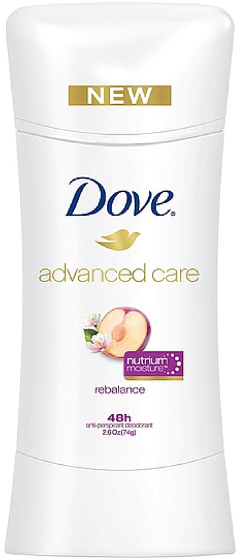 Dove Advanced Care Anti-Perspirant Deodorant, Rebalance 2.60 oz