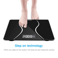thumbnail image 6 of ZOUYUE Digital Electronic LCD Personal Glass Bathroom Body Weight Weighing Scales 396LB, 6 of 9