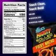 thumbnail image 4 of Zack's Mighty Fiery Nacho Rolled Tortilla Chips, 7 oz Film Bag, No Artificial Colors or Dye, 4 of 5