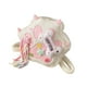 thumbnail image 2 of Mochila de peluche de dibujos animados con forma de pata de gato y correa desmontable. Blanco, 2 of 9