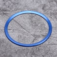 thumbnail image 4 of Steering Wheel Cover,Aluminum Alloy Car Steering Steering Wheel Cover Trim Steering Wheel Ring Trim Streamlined Design, 4 of 8