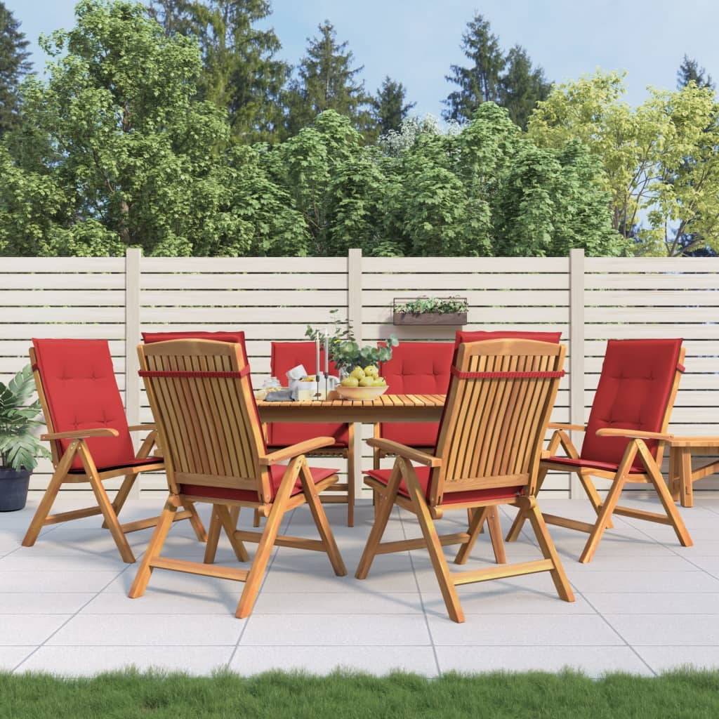 vidaxl reclining garden chairs