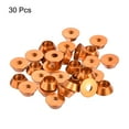 thumbnail image 3 of M4 Cone Cup Washers,Anodized Aluminum Gaskets for Screw RC/FPV/PC/Drone, Pack of 30 (Orange), 3 of 7