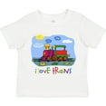 thumbnail image 3 of Inktastic I Love Trains Boys or Girls Toddler T-Shirt, 3 of 5