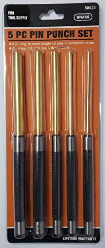 5/16,3/8 1/2 and 5/8 Swaging Swage Tool CT193 Hot 5pc SWAG tool punch Set 1/4 
