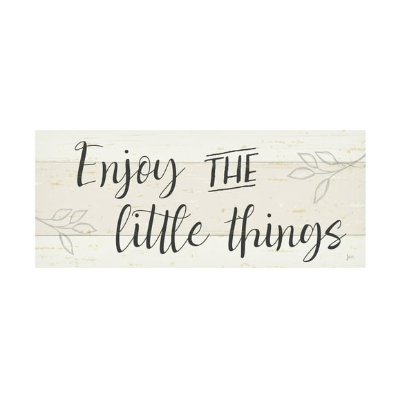 Trademark Fine Art 'Simple Signs I' Canvas Art by Jess Aiken