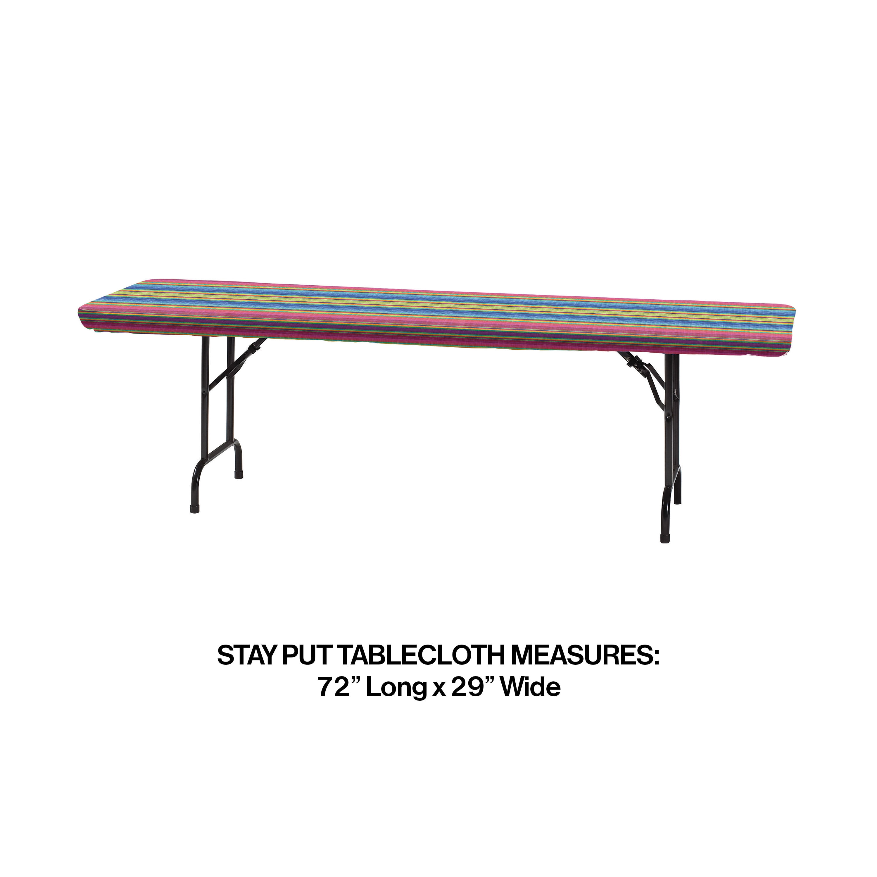 Serape 29" X 72" Stay Put Tablecover