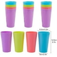 Codream 17.5ounce Plastic Tumblers Unbreakable BPA Free Dishwasher