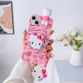 thumbnail image 1 of Funda de Hello Kitty con cuerda de soporte para Samsung Galaxy, A13, A14, A03, A04, A23, A32, A23, A33, A52, A72, A34, A54, A73 Fivean unisex, 1 of 2