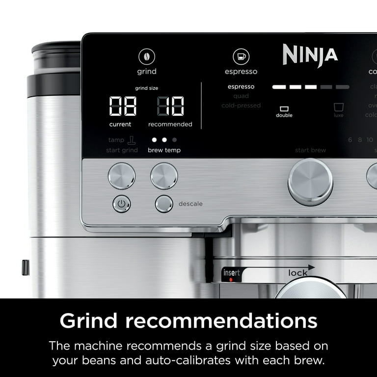 Ninja Luxe Cafe Premier Series, Stainless Steel Espresso