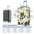 thumbnail image 2 of Luggage Cover Anti Scratch, Bees Collecting Nectar Elastic Suitcase Protector Fits 18-32 Inch Luggage, 2 of 2