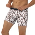 thumbnail image 2 of Rocae Cute Baseball for Stretch Moisture-Wicking Underwear,Men's Underwear Boxer Briefs X-Large, 2 of 9