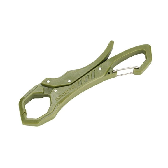 FEISHENTT Fish Lip Grip Tool Wide Jaw Clamp Secure Holder Portable Angling Keychain Design Durable Catcher For Outdoor Fishing Trips