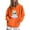 Orange, variant on Halloween Hoodies for Womens Fall Winter Hooded Jacket Loose Casual Fleece Sweatshirts Halloween Cute Ghost Graphic Printed Long Sleeve Sweaters Pullover with Pocket