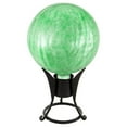thumbnail image 2 of Achla 10-inch Light Green Crackle Gazing Globe, 2 of 5