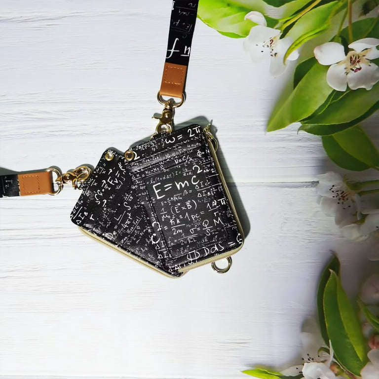  WONDERFUL FLOWER Lanyards for ID Badges, Lanyards for Keys, Key  Lanyard, Lanyards for Men and Women, Neck Strap Lanyard with Key Ring and  Leather Clip for Badge Holder, Key Chain Strap 