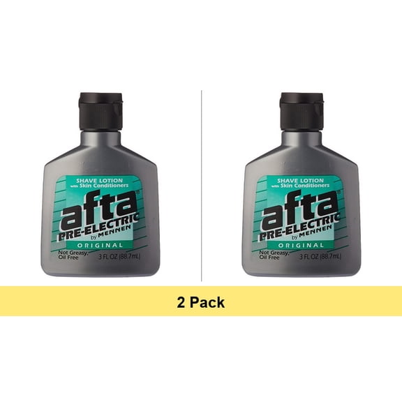 Afta Pre-Electric Shave Lotion Original 3 oz - 2 Pack