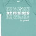 thumbnail image 4 of Inktastic He is Risen Mirror Words Boys or Girls Baby Bodysuit, 4 of 5