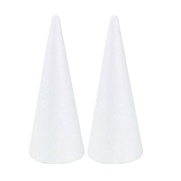 Foam Cone Craft Diy Kid Painting Crafts Widely Usage Party Supply Accessories 350mm 2Pcs