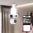 thumbnail image 3 of Minicámara CCTV Inalámbrica con Doble Lente para Casa Inteligente, Wifi, E27, Visión por Infrarrojos, Seguridad en Red, IP., 3 of 5