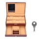 thumbnail image 2 of Caja de almacenamiento de joyas para relojes, caja de almacenamiento de joyas de doble capa, cajas de joyería para mujeres, la mejor en su clase, 2 of 12