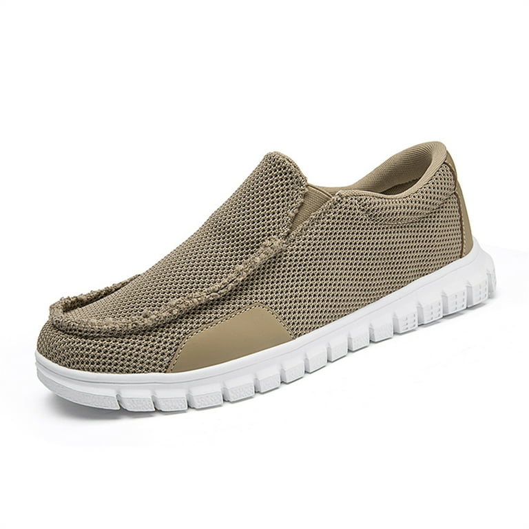 Linenghs Men's Loafers Casual Slip On Comfortable Walking Boat