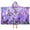 Purple Lavender Butterfly, variant on Purple Lavender Butterfly Scene Hooded Bath Towel，50"x30" for Ages 3 To 12 Kids, Quick Dry Lightweight Soft Microfiber Hood Beach Towel Cover Up for Kids