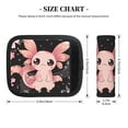 thumbnail image 5 of Sikiie Cute Axolotl Sakura Blossoms B Luggage Handle Wraps for Suitcases Travel Accessories(2 Pack), 5 of 9