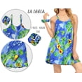 thumbnail image 2 of HAPPY BAY Women's Spaghetti Strap Nightgown Slip Dress 2-4 Jade-AC996, 2 of 4