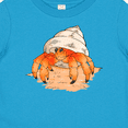 thumbnail image 4 of Inktastic Cute Hermit Crab on Beach Boys or Girls Baby T-Shirt, 4 of 5