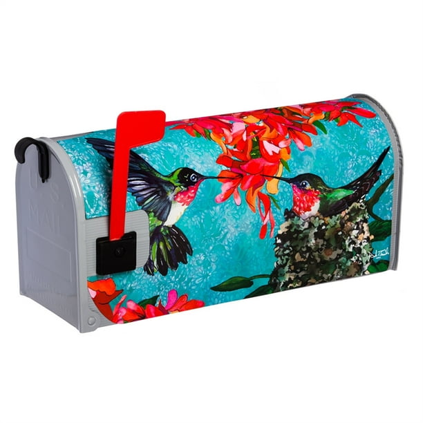 Hummingbirds Mailbox Cover