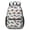 Tractor and Loaders, variant on Tractor and Trailers Cream Pattern 17" School Backpacks for Teens,Waterproof Oxford Fabric,S-Shape Padded Straps for School,Travel,Hiking,Camping