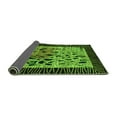 thumbnail image 2 of Ahgly Company Indoor Round Animal Green Modern Area Rugs, 3' Round, 2 of 4