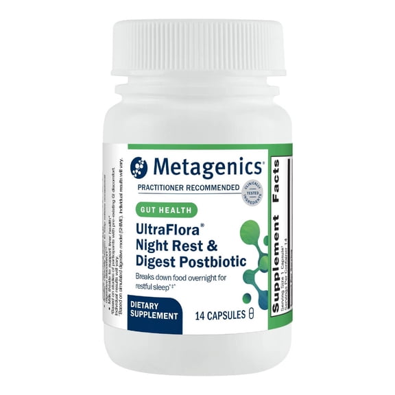Metagenics UltraFlora Night Rest & Digest Postbiotic 14 C