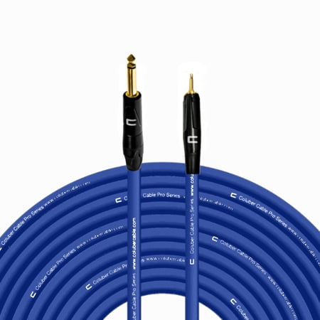 Coluber Cable 1/4" TS Male to 3.5 TS Male - Pro 3-Pin Microphone Connector