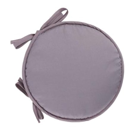 Wytyjxccyy Chair Pads Seat Cushion Pads  15 Inch Tie-on Round Pads  Solid Color Soft Sit Mat  Buttocks Chairs Cushion for Home  Office  Garden