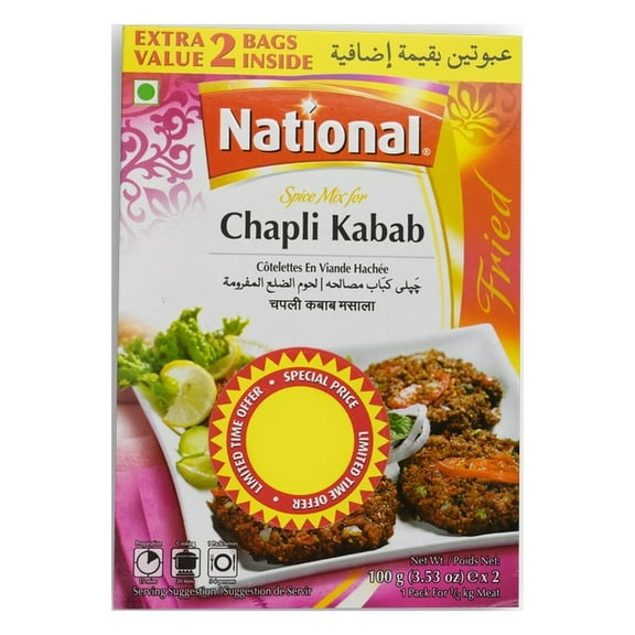 National Seasoning Mix Chapli Kabab 72g