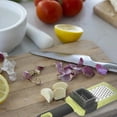 thumbnail image 5 of Rallador de jengibre con mango, mini rallador de acero inoxidable con tapa protectora para alimentos, rallador de ajo., 5 of 5