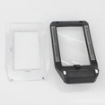 Desktop LED Scale Magnifier 3X Square Paperweight Magnifying Glass UV