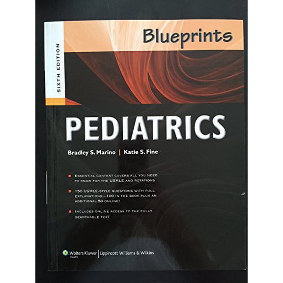 Pre-Owned Blueprints Pediatrics with Access Code (Paperback) 1451116047 9781451116045
