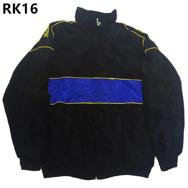 Dropship Embroidery Riding Suit Men American Racing Suit Jackets F1 Motorcycle Locomotive Coat Loose Casual Cotton Women Clothes