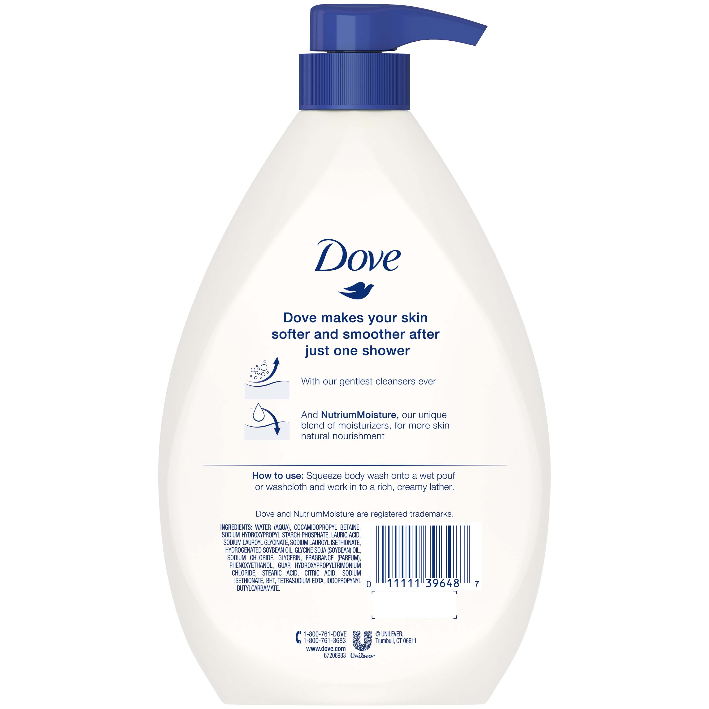 Dove Deep Moisture Nourishing Body Wash, 30.6 fl oz photo 3