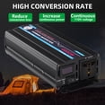 4000W Power Inverter, Pure Sine Wave Inverter DC 12V to AC 120V Car Inverter for RV Truck Car Solar System Travel Camping