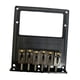 thumbnail image 5 of Puente de guitarra eléctrica Conjunto de puente de guitarra cromado con 6 selletas Bajo Luthier tiras, 5 of 9