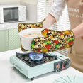 thumbnail image 7 of Honeii Kittens With Maple Leaves patten Oven Mitts and Pot Holders Sets, Baker Oven Mitts, Mittens for Kitchen Decor, Baking Lover over Gloves Gifts, 7 of 7