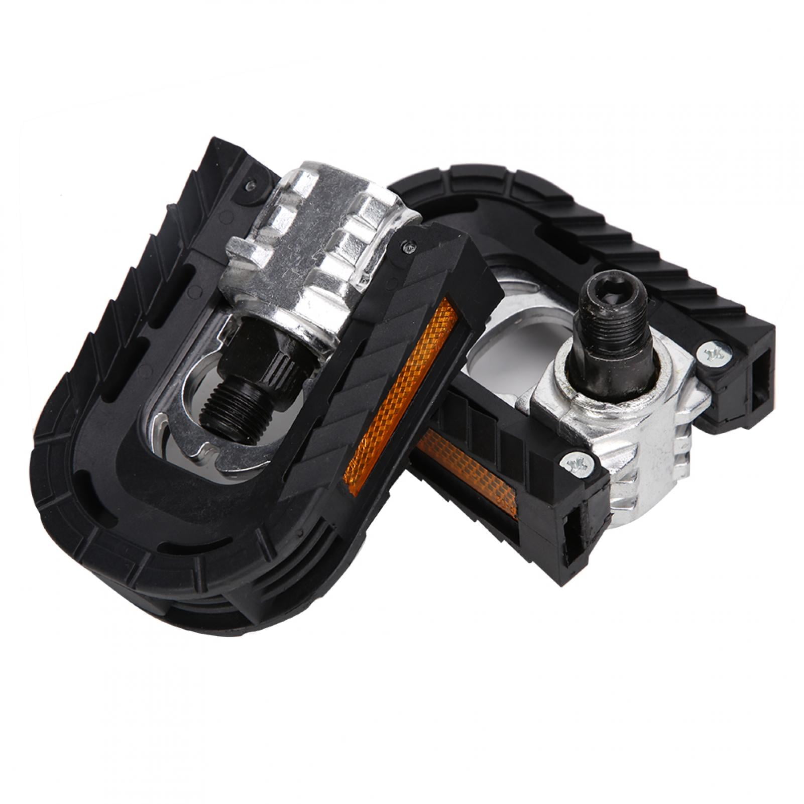 Fdit Pedale de Velo 1 Paire Pliable en Alliage d Aluminium Pedale de Velo de Montagne de Route Pedales de Roulement Legeres pour Velo Pedale de Velo Walmart