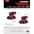 thumbnail image 2 of Lijadora Roto Orbital Neumatica 6in 90psi Metal Madera Urrea UP861A, 2 of 3