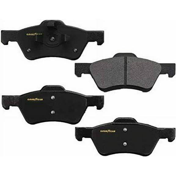Front Carbon Ceramic Brake Pads; Ford, Mazda, Mercury Goodyear Brakes GYD1047